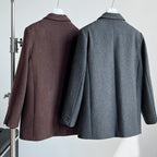 BALANCE Cropped Double Blazer