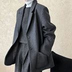 BALANCE Cropped Double Blazer