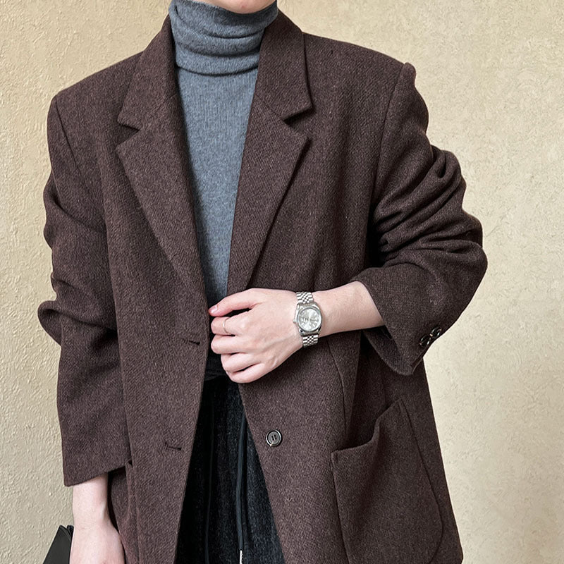 BALANCE Cropped Double Blazer