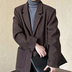 BALANCE Cropped Double Blazer