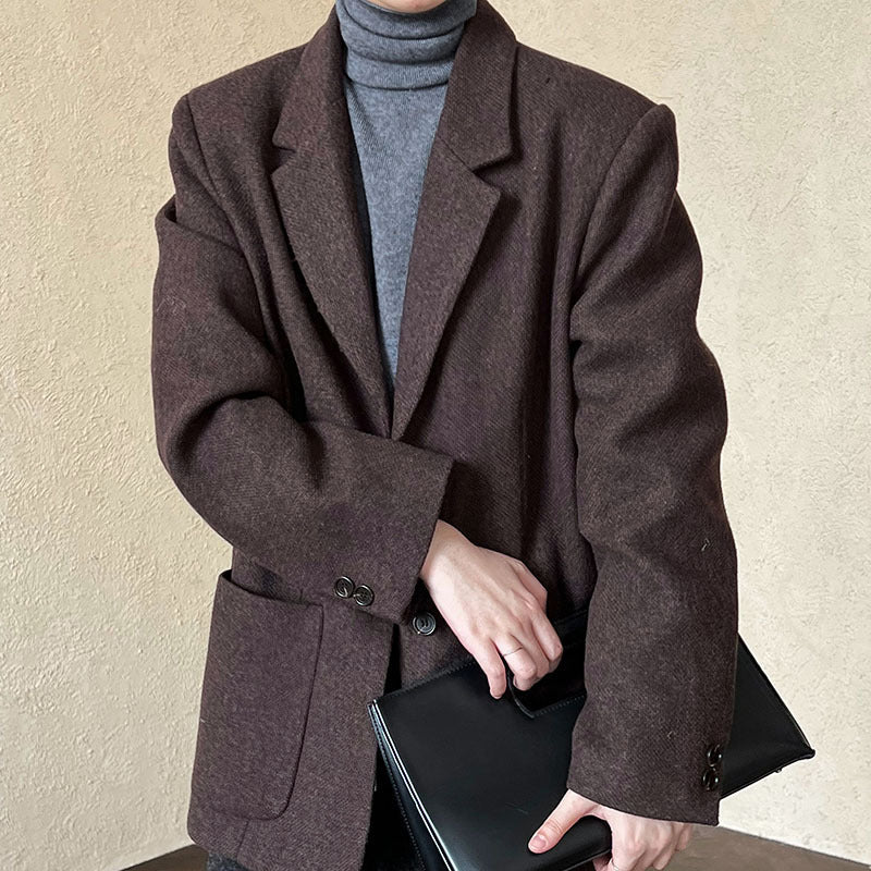 BALANCE Cropped Double Blazer