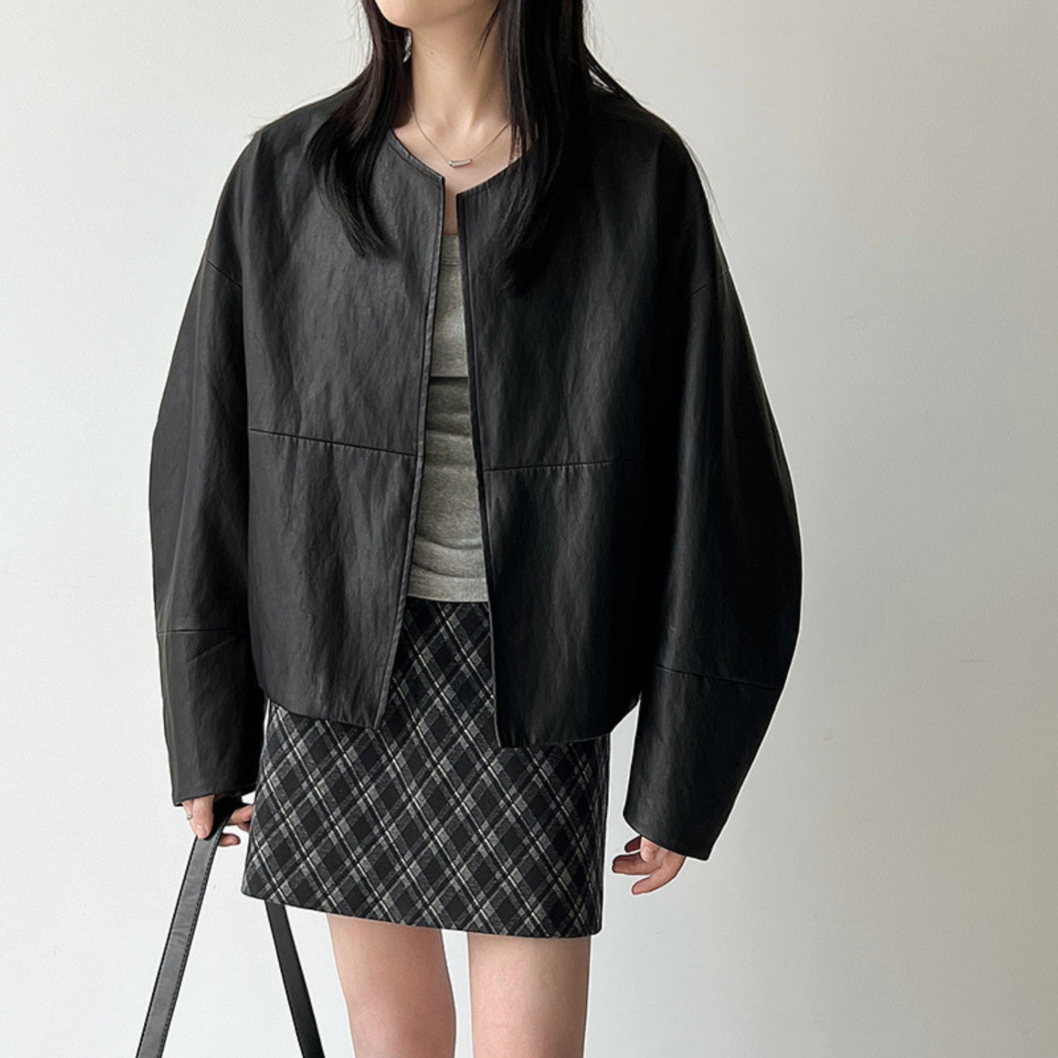 BALANCE Minimal Bomber Jacket