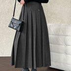 BALANCE Pleated Midi Skirt
