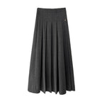 BALANCE Pleated Midi Skirt