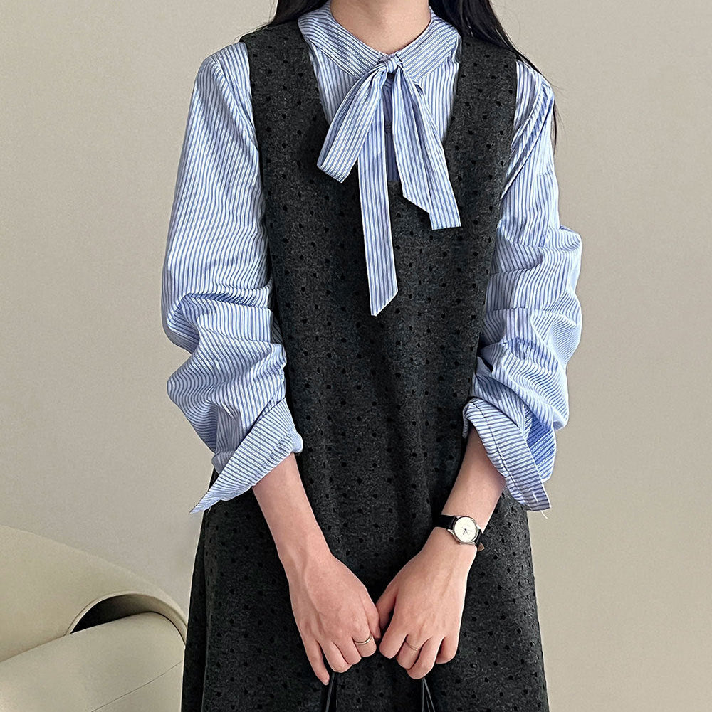 BALANCE Tailored Vest Dress