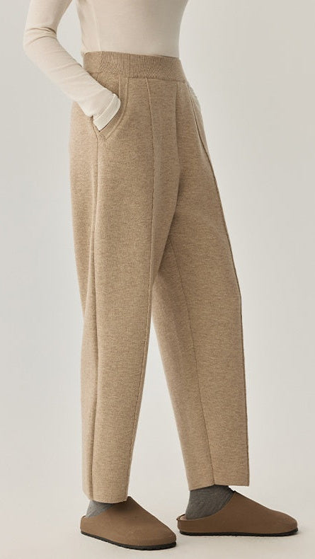 BALANCE Wool Blend Casual Pants