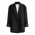 BALANCE Oversized Blazer Black