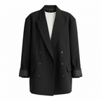 BALANCE Oversized Blazer Black