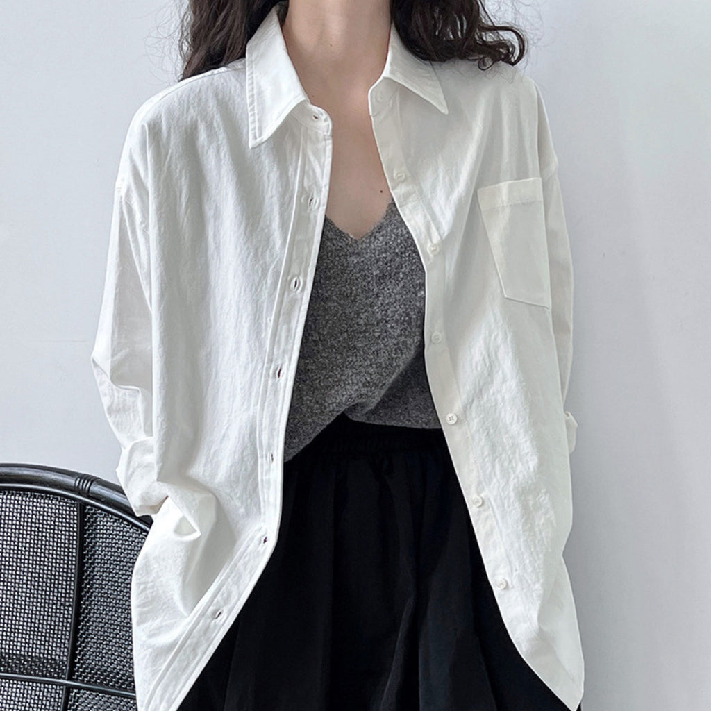 BALANCE Relaxed Oxford Shirt | SMART CASUAL White