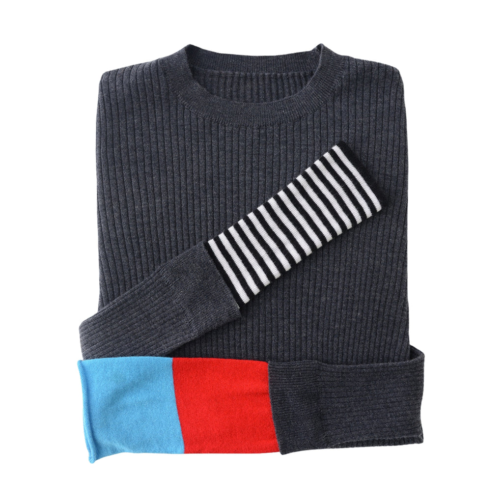 BALANCE Textured Crew Knit