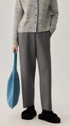 BALANCE Wool Blend Casual Pants